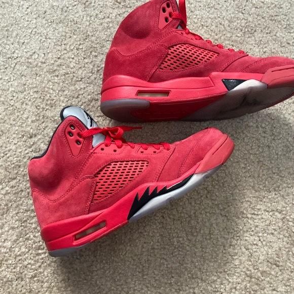 jordan shoes red color
